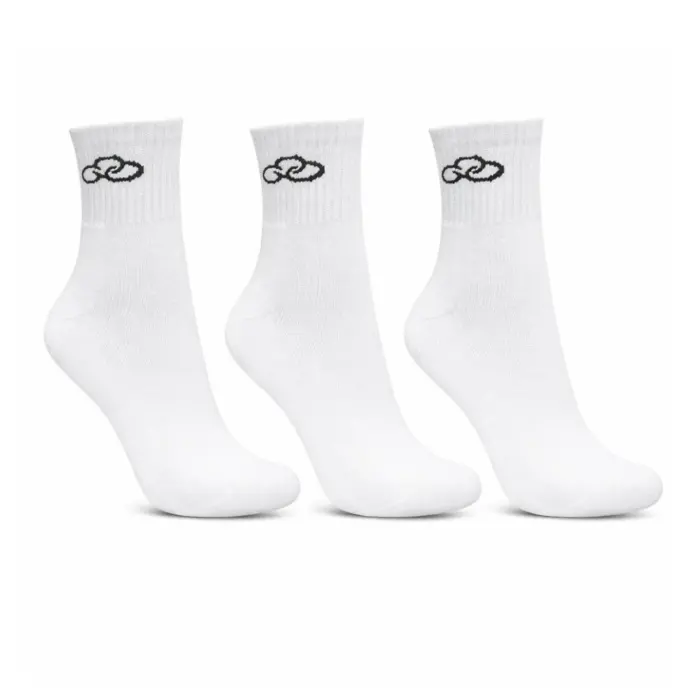 Meias Olympikus Cano Médio 81921 ( 12 Pares X R$ 9,00 ) - BRANCO 33/38 1