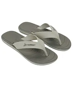 Chinelo Masc. Rider Pulse 12573 - BEGE/BEGE/CINZA 37/44