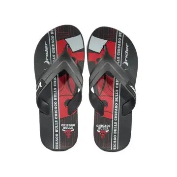 Chinelo Rider NBA 12004 (12 Pares X 23,90) 37/46- PRETO/VERMELHO L