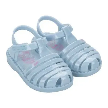 Sandalia Baby Barbie Duo 23185- AZUL/CLARO/GLITTER 19/24