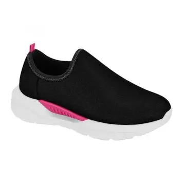 Tênis Inf. Molekinha 2573.10026/34-PRETO