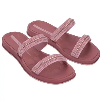 Chinelo Ipanema Glow Slide 27400- ROSA MEDIO/ DOURADO 34/39 L
