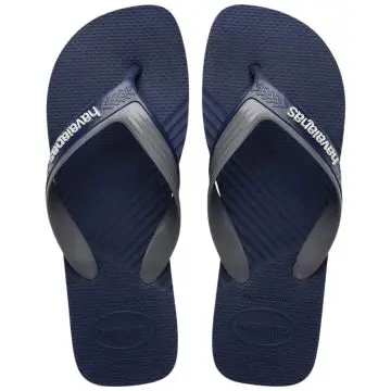 Chinelo Masc. Havaianas Dual 4145602- MARINHO/ CINZA/ AÇO 37/38