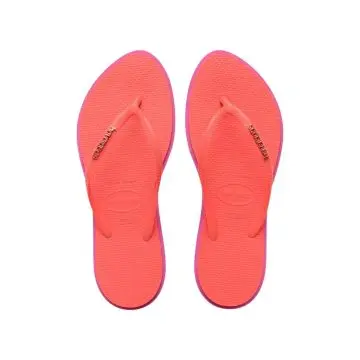 Chin. Fem. Havaianas Slim Point 4149584– ROSA COM CORAL – 35/41