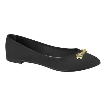 Sapatilha Feminina Moleca 5727.10334/39-PRETO