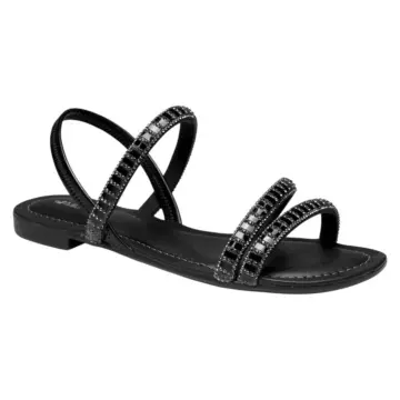 Sandalia Fem. Rast. Mississipi 0961 34/39-PRETO