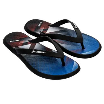 Chinelo Masc. Rider R1 Ink 10611 - PRETO/AZUL/BRANCO 37/44