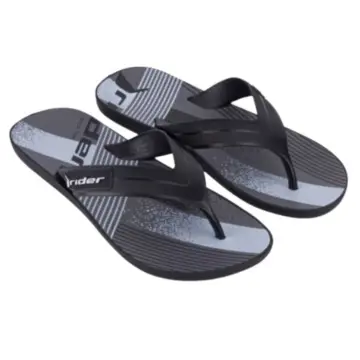 Chinelo Rider Strike Graphics 11074 - PRETO/BRANCO/GRAFITE 37/44