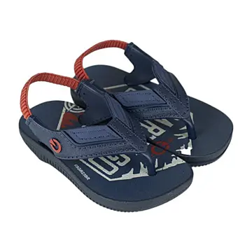  Chinelo Cartago Dakar Baby 11493 AZUL/AZUL/VERMELHO 17/24