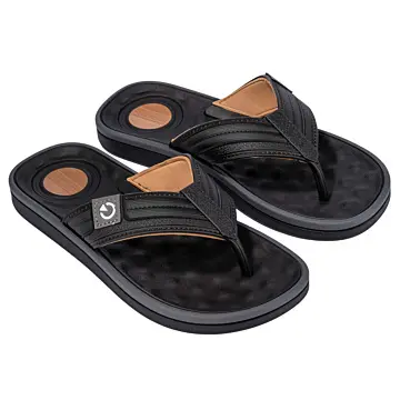Chinelo Masculino Cartago Alabama 11859 (12 Pares X R$34,90) - 37/43 - PRETO/CASTOR/GRAFITE 1