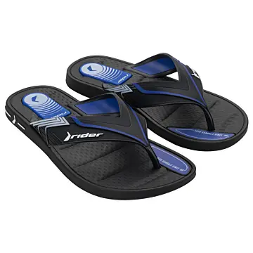 Chinelo Masc. Rider Sprint 12015 - PRETO/AZUL/BRANCO 37/44