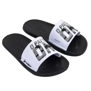 Chinelo Slide Inf. Rider Speed Ole 12063 - PRETO/ BRANCO 29/36