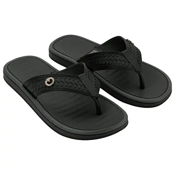 Chinelo Masc. Cartago Coimbra 12285 - PRETO/PRETO/GRAFITE 37/44
