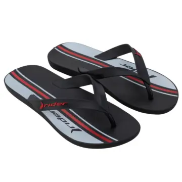 Chinelo Masc. Rider Feel Urban 12318 - PRETO/PRETO/BRANCO 37/44