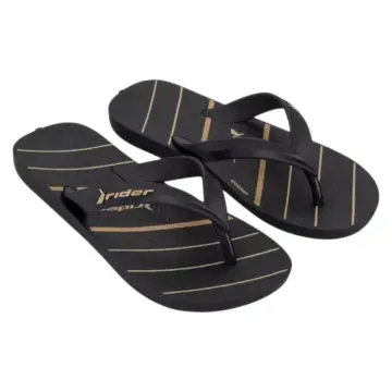 Chinelo Inf. Rider Feel 12372  - PRETO/PRETO/BEGE 28/36