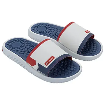chinelo Slide Pump Rider 12424 - (12 X R$39,90 ) 39/44 BCO/AZ/VRM 2