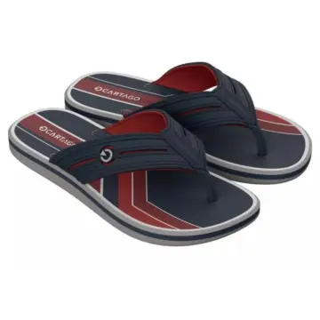 Chinelo Masc. Cartago Palermo III 12606 - CZ/AZ/VERM 37/44