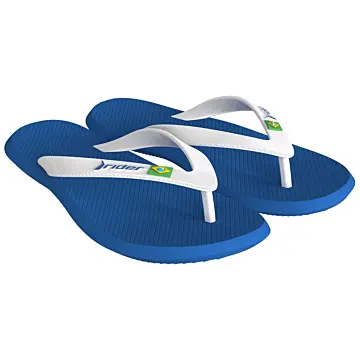Chinelo Rider R1 Brasil 12621 ( 12 X R$ 18,20 ) - AZUL - 37/44 L 2
