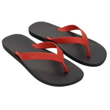 Chinelo Masc. Rider Core 12655 - PRETO/VERMELHO 37/44