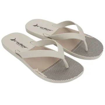  Chinelo Masc. Rider Core Graphics 12675 - BEGE/BEGE/PRETO 37/44