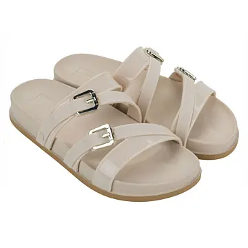 Chinelo Slide Fem. Zaxy Fine 19115 ( 12 X R$32,90 ) - OFF WHITE 34/39 1