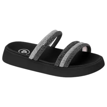 Sandália Inf. Flat Molekinha 2358.103 26/36 PRETO CRISTAL