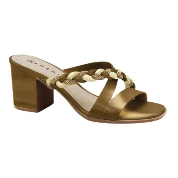 Tamanco  Ramarim 2431201 ( 12 Pares X R$ 59,90) 34/39-BRONZE 1