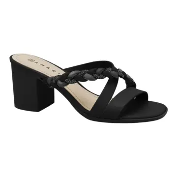 Tamanco  Ramarim 2431201 ( 12 Pares X R$ 59,90 ) 34/39-PRETO 1