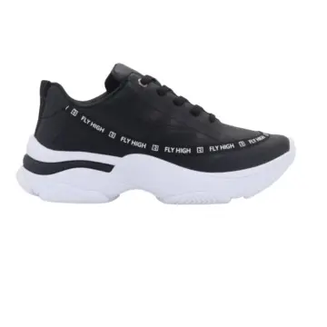 Tenis Fem. Ramarim 2574201  34/39-PTO/BCO