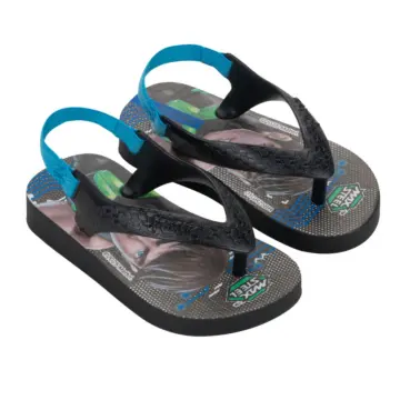 Chinelo Baby Ipanema Poly e Max Steel 26349 ( 12 Pares X R$ 13,90 ) - Preto/Preto/Azul 1