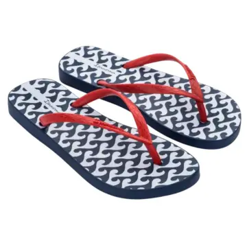 Chinelo Fem. Ipanema Oasis 26571 - AZUL/VERMELHO 34/39