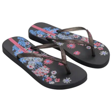 Chinelo Ipanema Oasis 26571 (12 X R$ 15,90) - PRETO/ ROSA/ AZUL 34/39 1