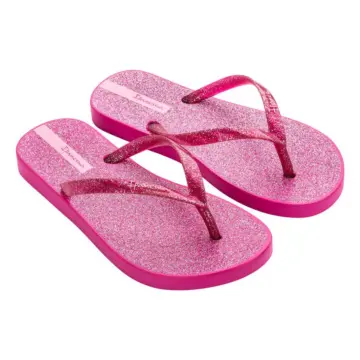 Chinelo Infantil Ipanema Glitter 26622 ( 12 X R$14,90 ) - ROSA/ ESCURO 23/35 2
