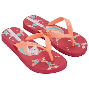 Chinelo Inf. Ipanema Fantasia 27012 (12 Pares X R$12,50) - 23/32 - Rosa/Rosa/Fluor 2