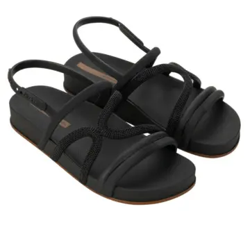 Sandalia Fem. Ipanema Walk 27211 - PRETO/ PRETO/ MARROM 34/39