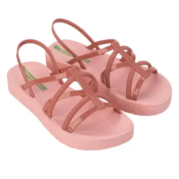 Tamanco Fem. Ipanema Flatform 27238 - ROSA/ VERDE 34/39