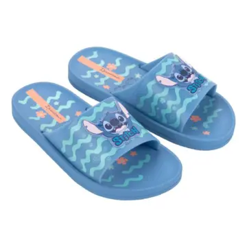 Chinelo Inf. Slide Disney Stitch 27367 -  AZUL/AZUL/ROSA 25/33