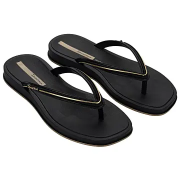 Chinelo Ipanema Glow 27398 (12 Pares X R$ 15,10) 34/39 - PRETO/DOURADO 2