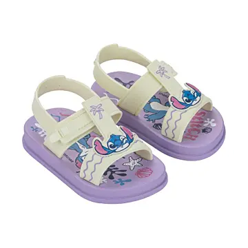 Sandalia Inf. Ipanema Disney Friends 27415 ( 12 X R$19,90 ) - LILAS/ BEGE 17/24 1