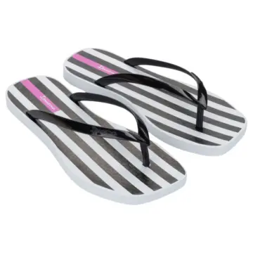 Chinelo  Fem. Ipanema  Edge Joy 27504 - BRANCO/PRETO/LILAS 33/40