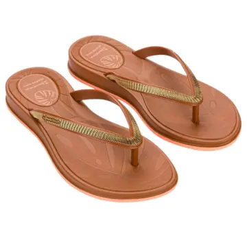 Chinelo Fem. Ipanema Shine 27570 - MARROM/ROSA 33/40