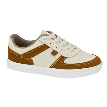 Tenis Inf. Casul Molekinho 2801.168  27/36-BCO/OFF/CARAMELO