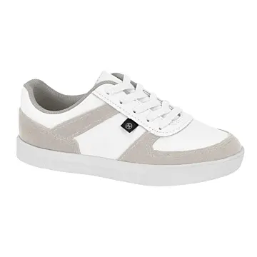 Tenis Inf. Casul Molekinho 2801.168  27/36-BRANCO/CINZA