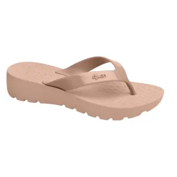 Chinelo Fem.Dijean 282  34/39 BEGE