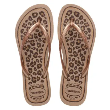 Chin. Fem. Havaianas Slim Animals 4103352 ( 12 pares x R$28,50 ) - ROSE GOLD - 35/42 1