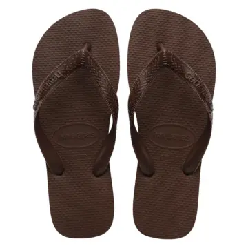 Chinelo Fem. Havaianas Top Tiras 4137428 - CAFE 33/34