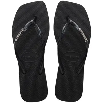 Chinelo Fem. Havaianas SL Square Logo Metalic 4148257