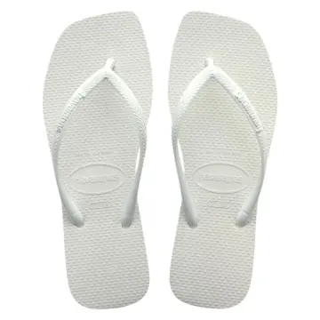 Chinelo Fem. Havaianas Slim Square 4148301 ( 12 X R$ 26,90 ) - BRANCO  33/40 1