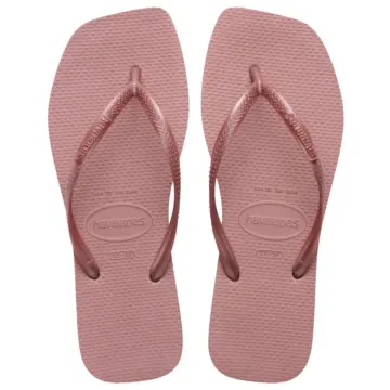 Chinelo Fem. Havaianas Slim Square 4148301- ARGILA ROXA 33/40