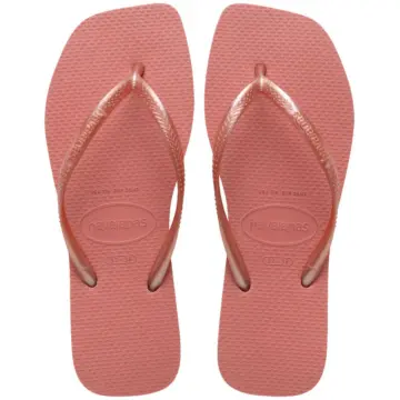Chinelo Fem. Havaianas Slim Square 4148301 ( 12 X R$ 26,90 ) - CANYON CLAY 37/38 1
